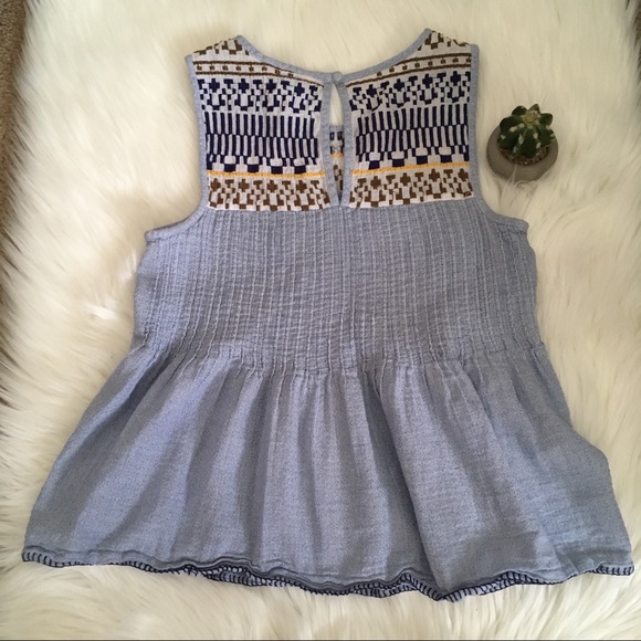 Lucky Brand sleeveless blouse tank top size small - Picture 5 of 5